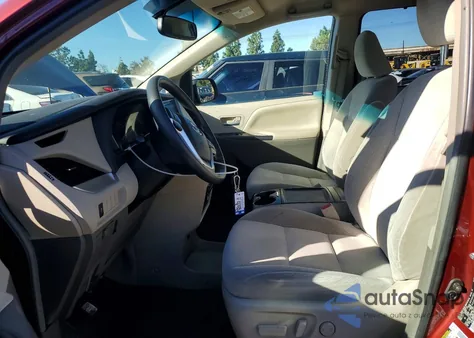 2015 Toyota Sienna Le из США, поврежденный, VIN 5TDKK3DC8FS607696